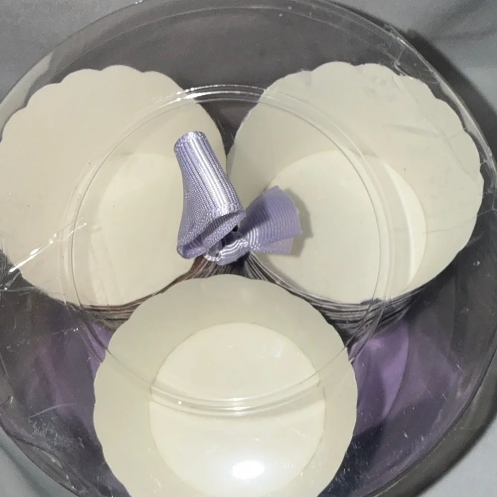 Set of 48 Floral Bunny Baking Cups Set Easter